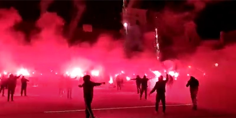 TORCIDA SLAVI Osijek je također 'gorio'!