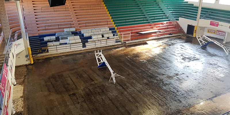 FOTOGALERIJA Mijenja se parket na Gripama