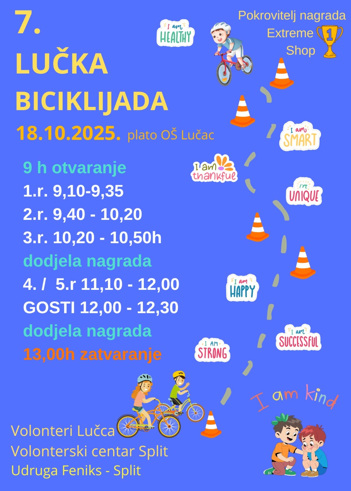 U SUBOTU Lučka biciklijada