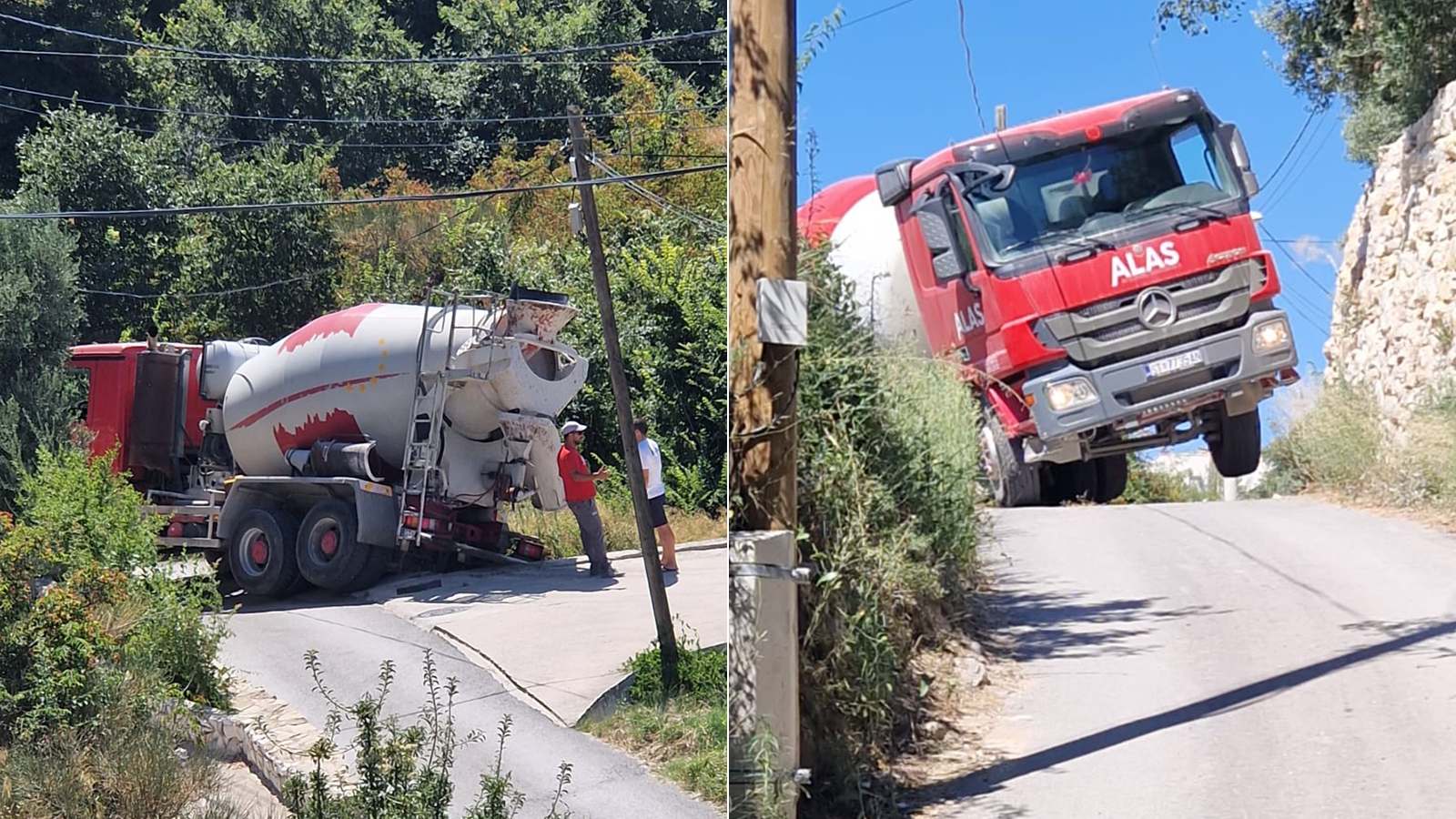 NI NAPRIJED NI NATRAG Zbog radova na Klisu zatvorili jedan izlaz, a onda se na drugome prevrnuo mikser