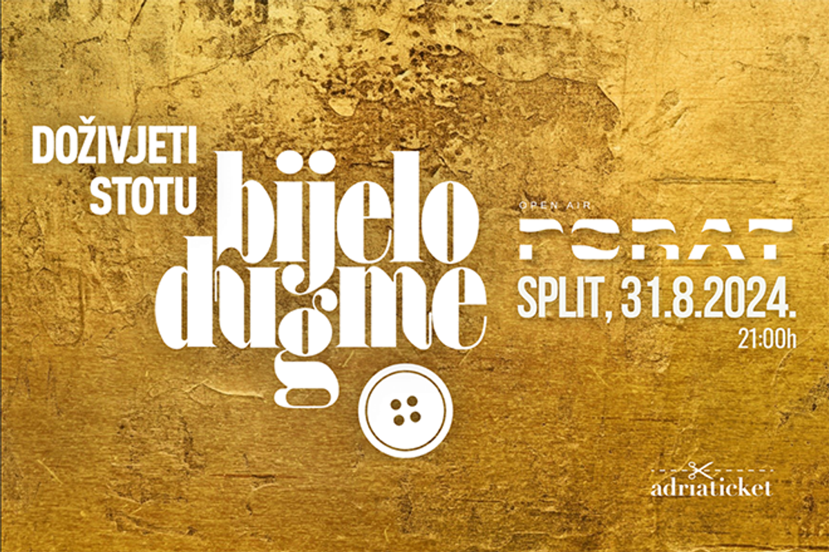 Bijelo dugme stiže u Split: Koncert na otvorenom ispred novog kluba Porat kao vrhunac turneje 'Doživjeti stotu'!