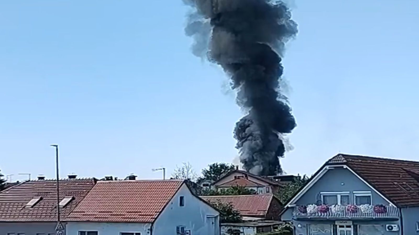 Eksplozija izazvala požar u Varaždinu