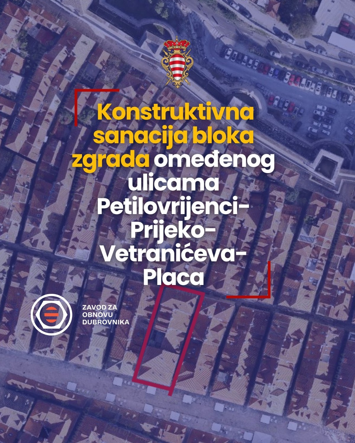 DUBROVNIK Počinju radovi na obnovi bloka zgrada u povijesnoj jezgri 