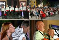 FOTO Spli'ski litnji koluri: Večeras se uživalo s klapama
