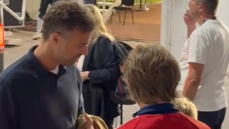 VIDEO: Luka Modrić se nakon utakmice zadržao u razgovoru s Hajdukovim trenerom