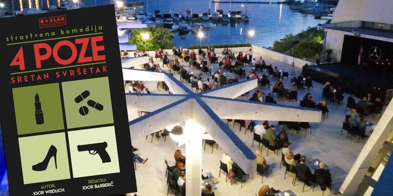 PREMIJERA NA 'TEATRU UZ MORE' Stiže komedija '4 poze, sretan svršetak'