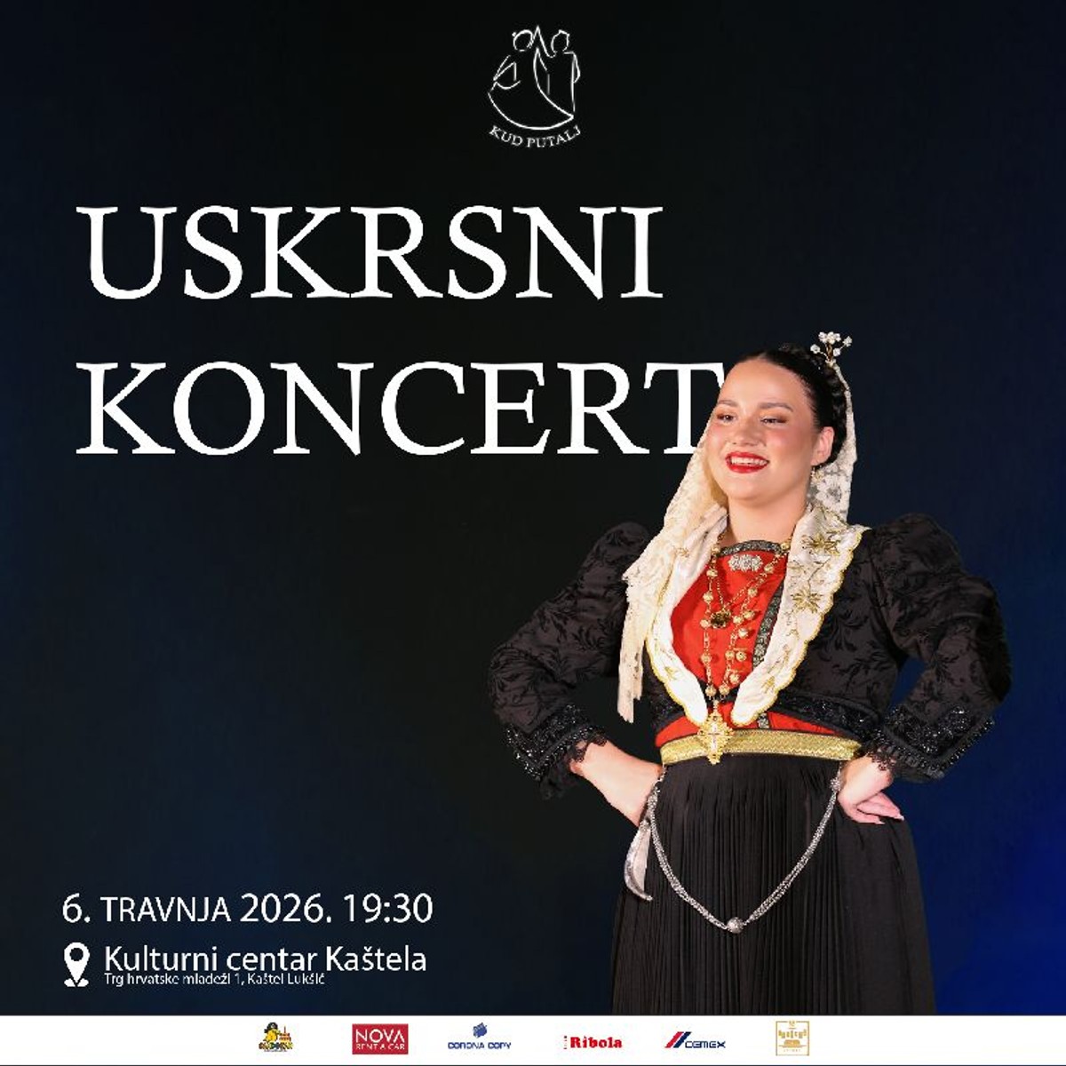 KUD Putalj poziva na Uskrsni koncert