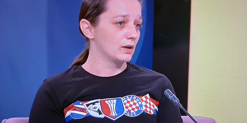 'Djevojčica u plavom kaputiću' u emisiju došla u Torcidinoj majici, evo zašto...