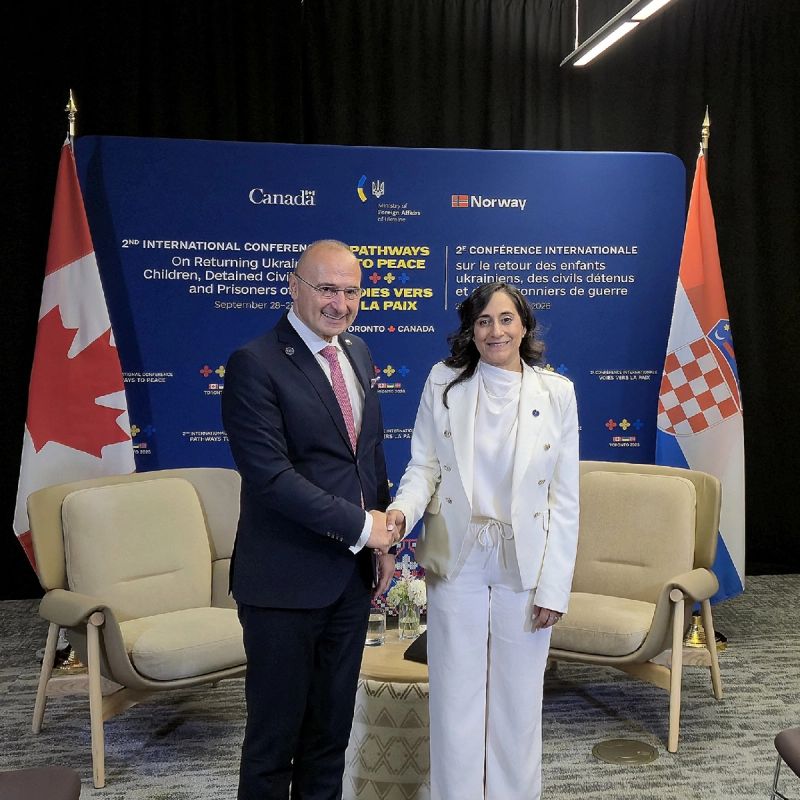 Grlić Radman u Kanadi: Snažniji hrvatsko-kanadski odnosi