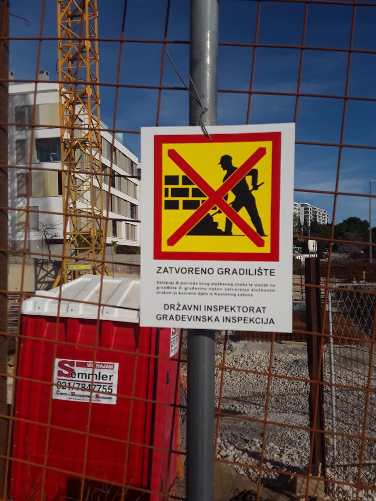 Gradilište na Žnjanu