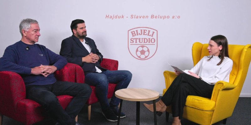 BIJELI STUDIO: Pogledajte analizu Hajdukove pobjede nad Slaven Belupom
