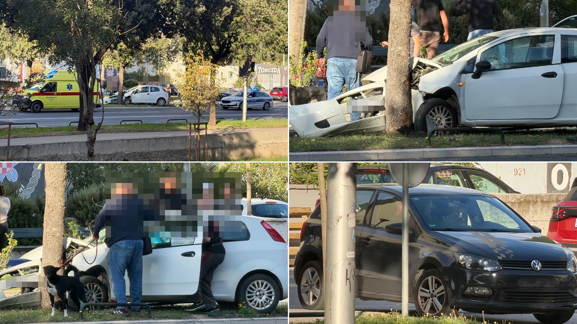 FOTO Prometna nesreća kraj Turske kule, jedna osoba prevezena u bolnicu