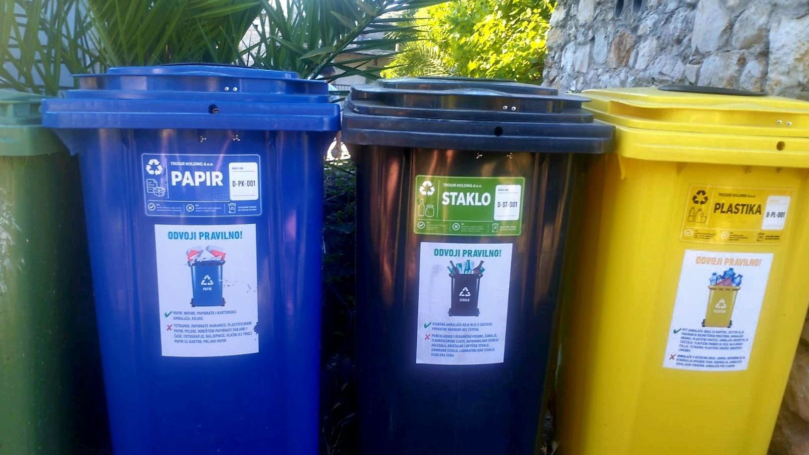 Pokrenut projekt razvrstavanja otpada na Velom Drveniku: 'Štitimo ljudsko zdravlje i okoliš'