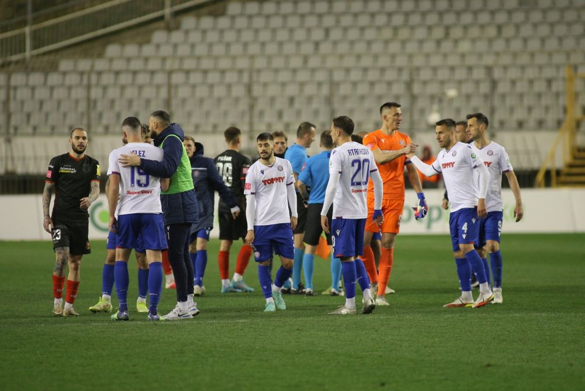 Hajduk - Gorica / foto: Bruno Karadža i Ivica Čavka