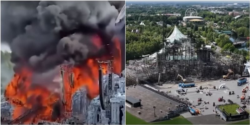 Pozornica jednog od najvećih glazbenih festivala izgorjela dva dana prije početka, organizatori spasili stvar!