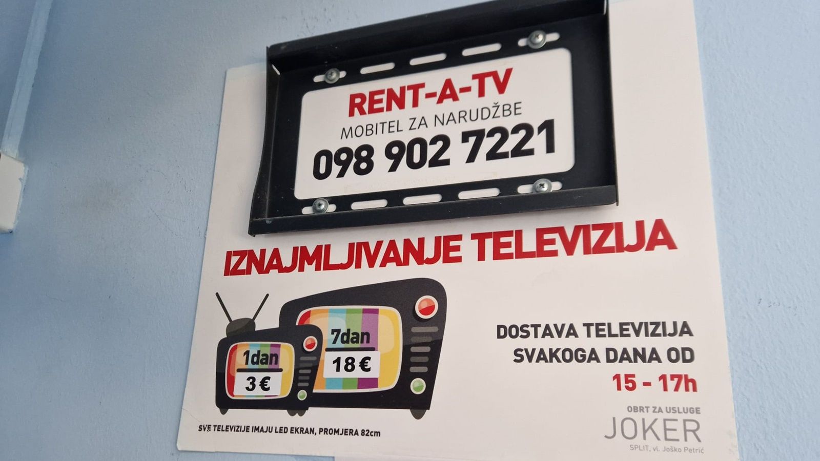 BEZ PARA NEMA GLEDANJA: U splitskom KBC-u privatnik i dalje naplaćuje pacijentima najam televizora