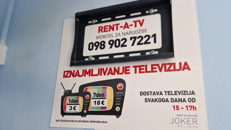 BEZ PARA NEMA GLEDANJA: U splitskom KBC-u privatnik i dalje naplaćuje pacijentima najam televizora