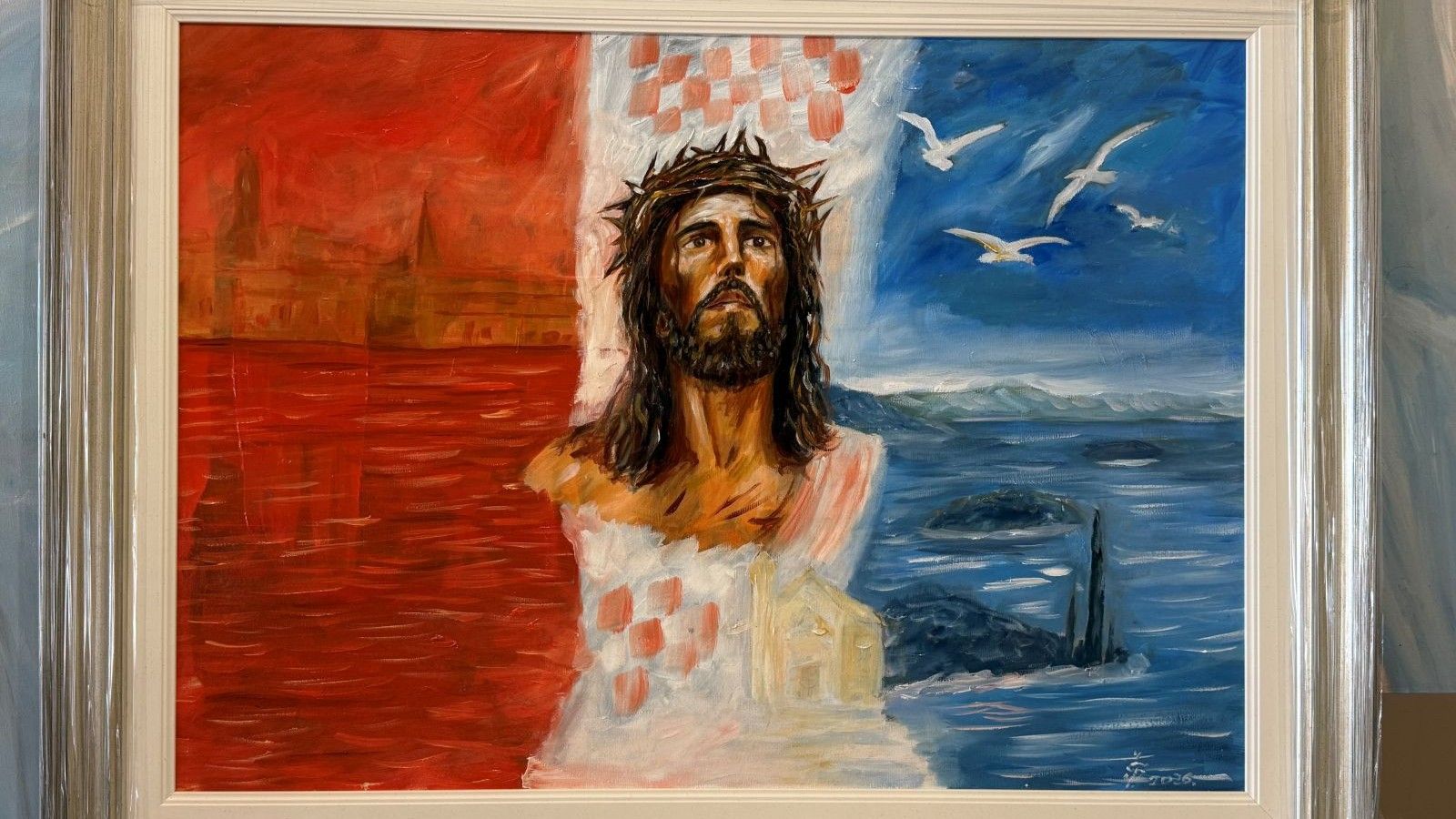 Portret Krista hrvatskog slikara u finalu prestižnog natjecanja, predstavit će se u Rimu