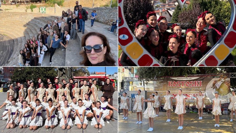 Solinske mažoretkinje predstavile svoj grad i državu na međunarodnom festivalu u Makedoniji