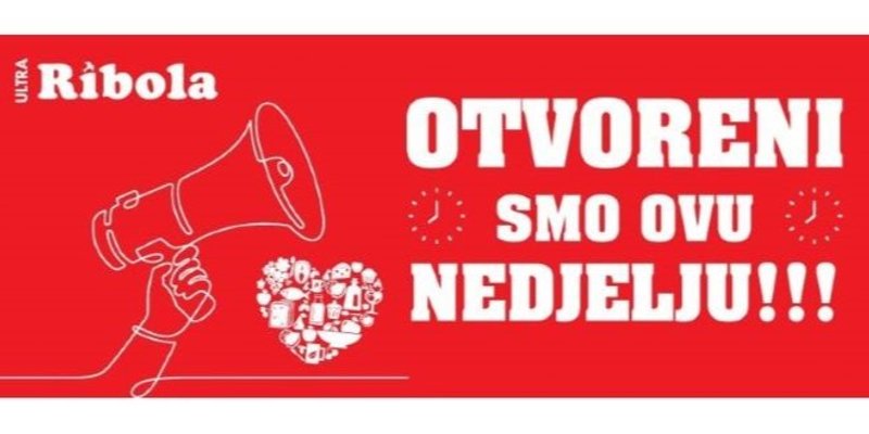 Provjerite kako će raditi trgovine Ribole ove nedjelje