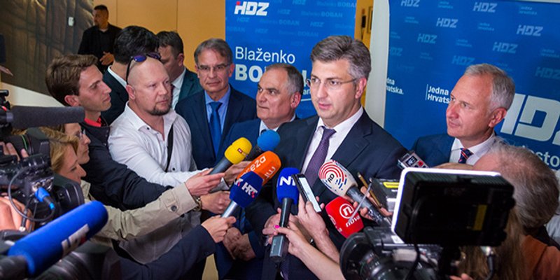 Plenković o Bernardiću: Njegovi bolje da se zapitaju koga su izabrali za predsjednika