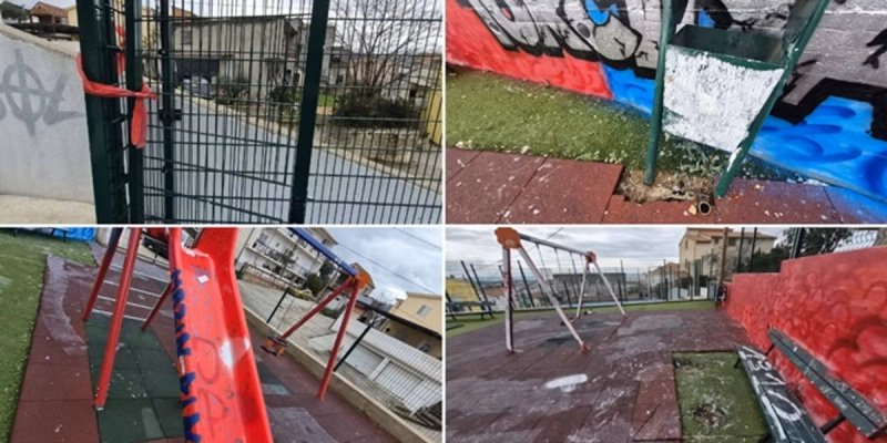 Trojica maloljetnika prijavljena zbog oštećenja dječjeg igrališta u Solinu
