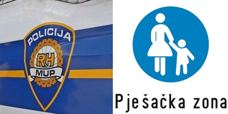 ODBIO DATI DOKUMENTE Motociklom vozio kroz pješačku zonu pa završio na sudu