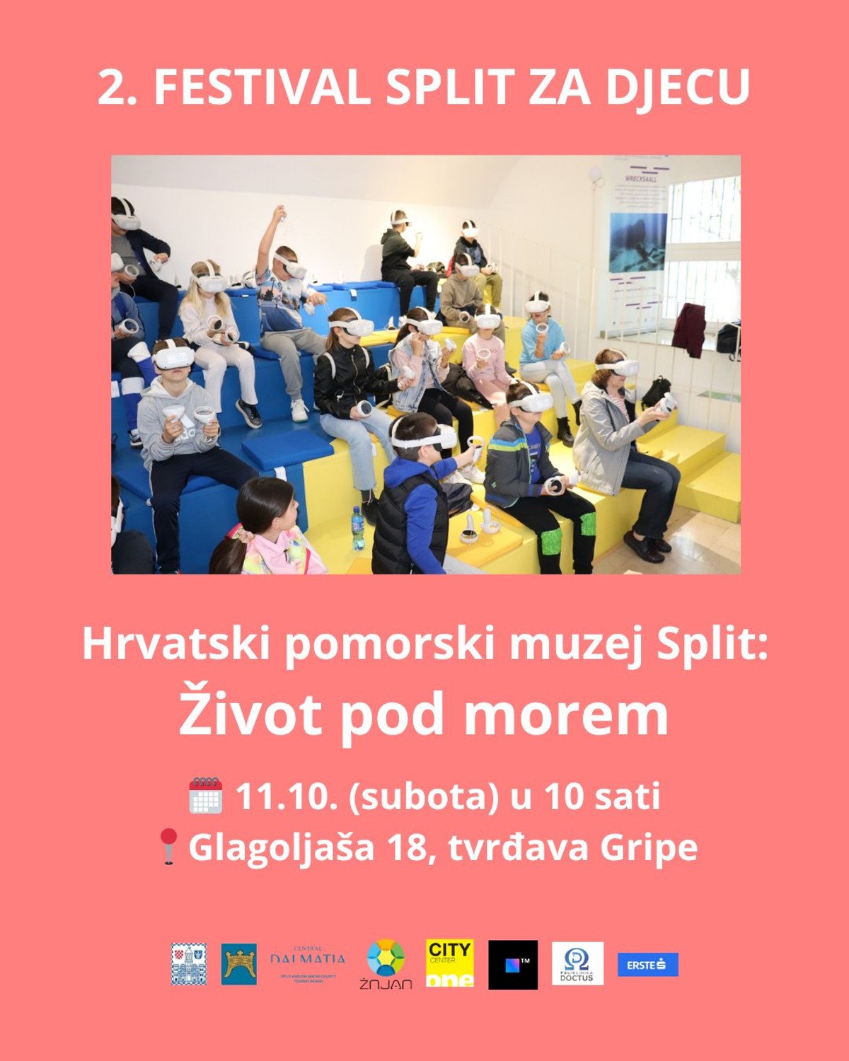 FESTIVAL SPLIT ZA DJECU Besplatne radionice u Hrvatskom pomorskom muzeju