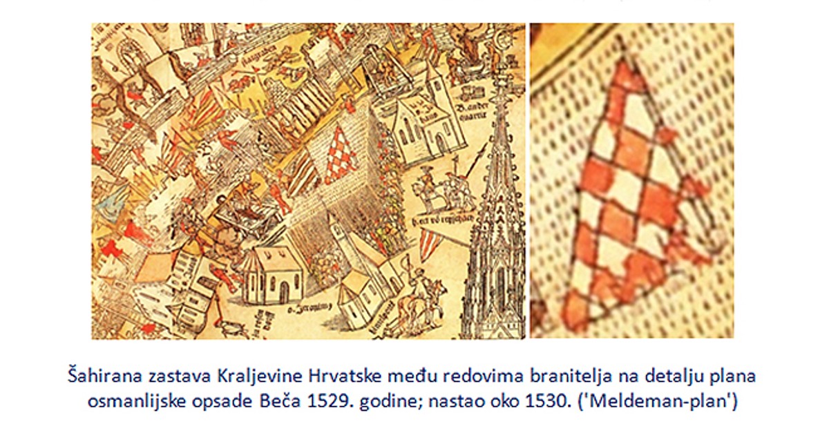 VUČIĆU, PROČITAJ I NAUČI: Povjesničar nam je detaljno objasnio od kada se šahovnica vijori u Kninu