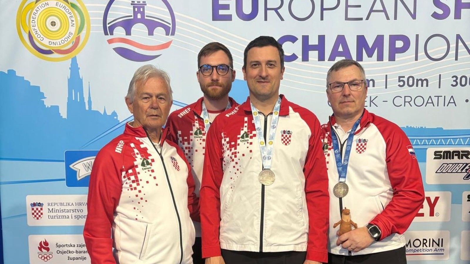 EUROPSKO PRVENSTVO Solinski pištoljaši osvojili srebro