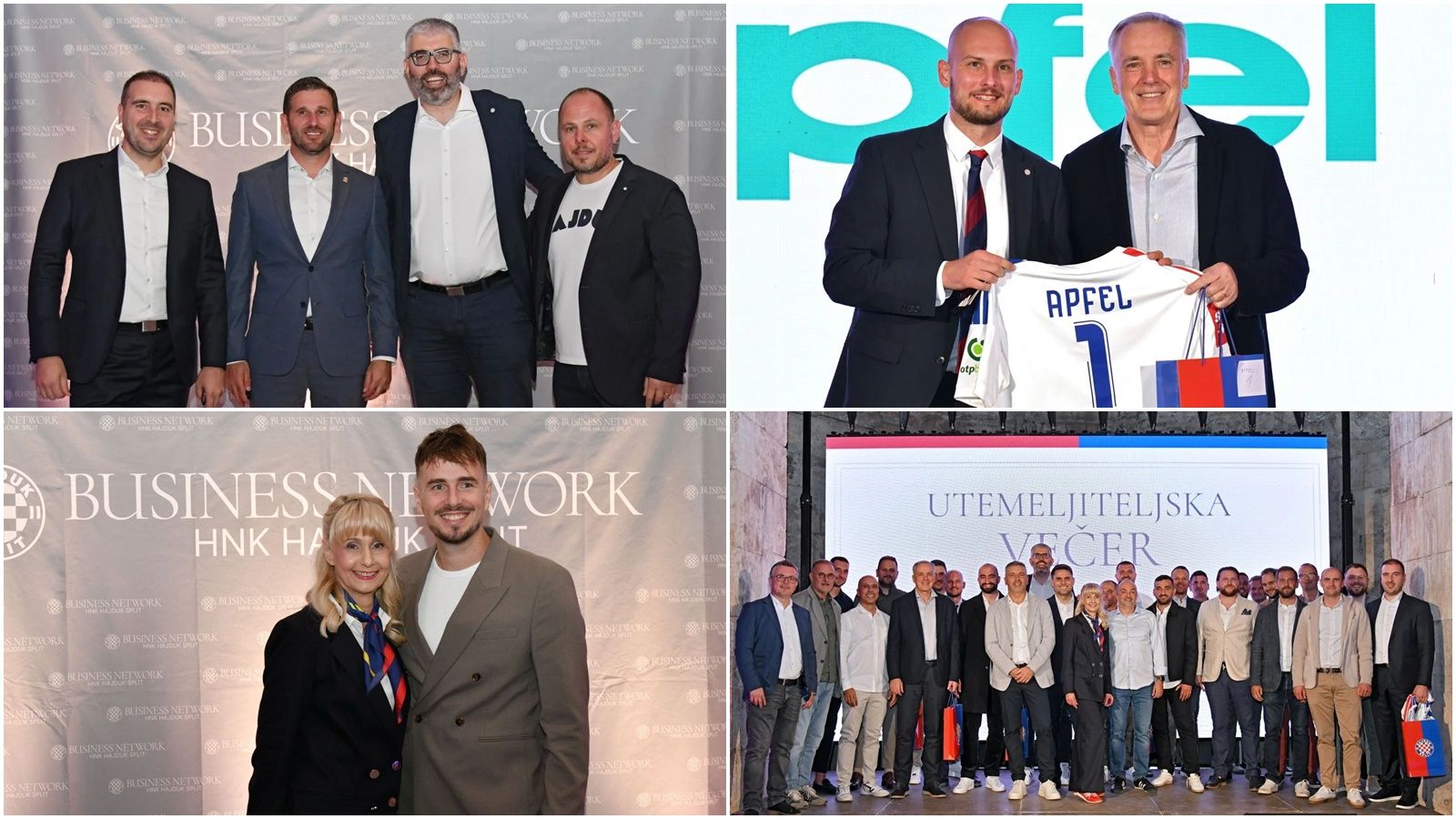 FOTOGALERIJA: Službeno pokrenut Hajduk Business Network, provjerite kako je bilo na utemeljiteljskoj večeri
