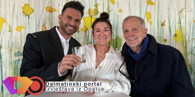 FOTO/VIDEO Luki Nižetiću u Opatiju stigli roditelji: 'Ako pobijedim na Dori, vodim ih na Eurosong'