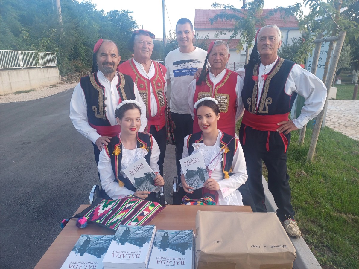 U Dicmu predstavljena knjiga 'Balada o Reri ekspres' autora Stipe Krce
