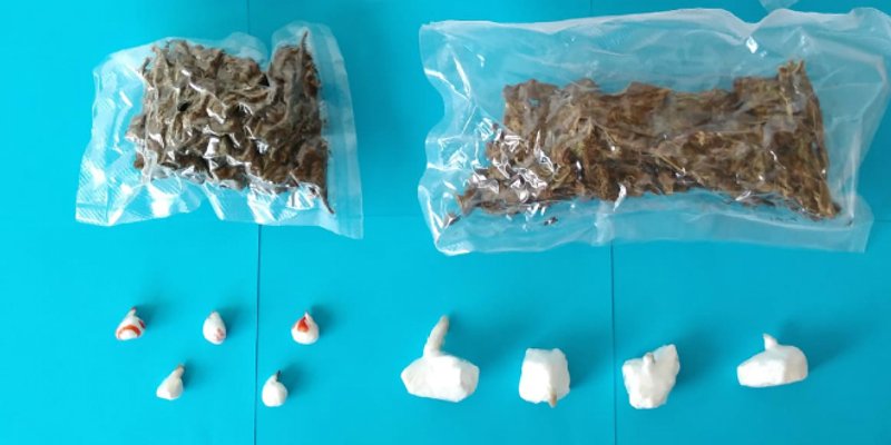 U SOLINU Uhvaćen s marihuanom i kokainom