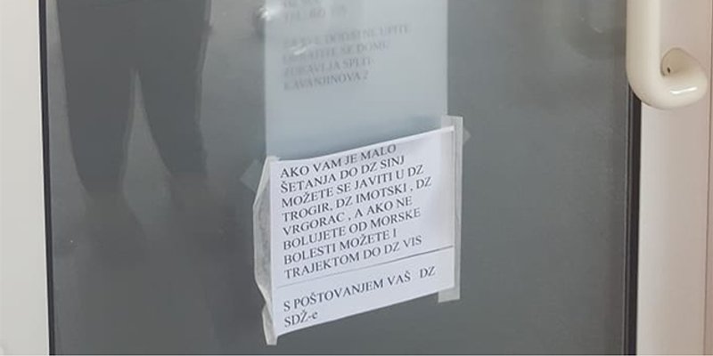 Godišnji odmor u ginekološkoj ordinaciji: Ako ne bolujete od morske bolesti, možete i trajektom do Doma zdravlja Vis