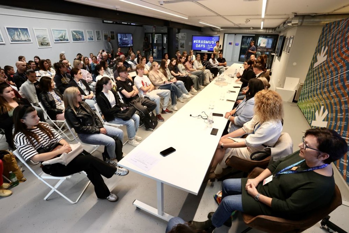 Panel povodom obilježavanja Erasmus Days 2025 | foto: Veljko Martinović