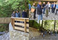 Obnovljen pješački most u Nacionalnom parku Risnjak