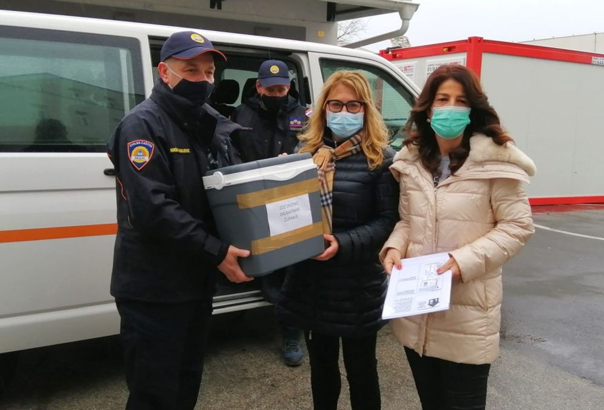 Cjepivo stiglo u Split | foto: Veljko Martinović