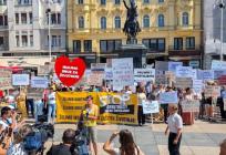 Potresne poruke s prosvjeda u Zagrebu: 'Ako danas šutimo, sutra ćemo ponovno brojati žrtve'