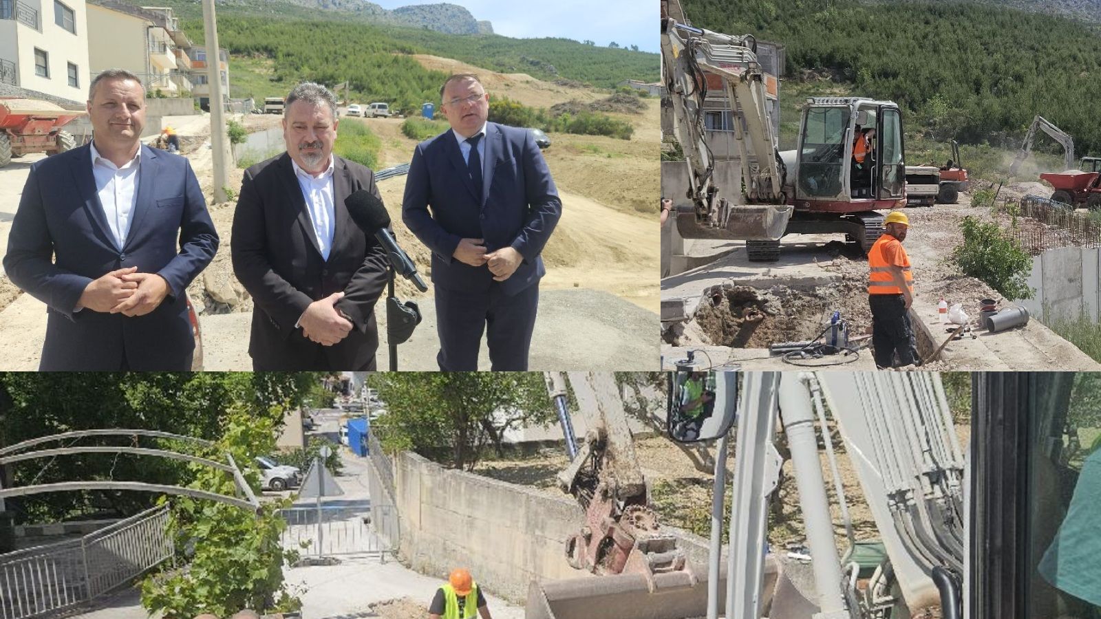 BAGERI UŠLI U PODSTRANU Počeli su radovi, 200 kućanstava napokon dobiva stabilan vodovod