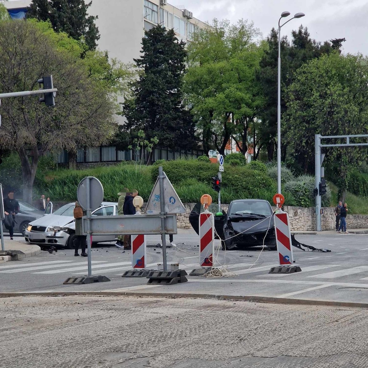 PROMETNA U SPLITU Sudar dva automobila