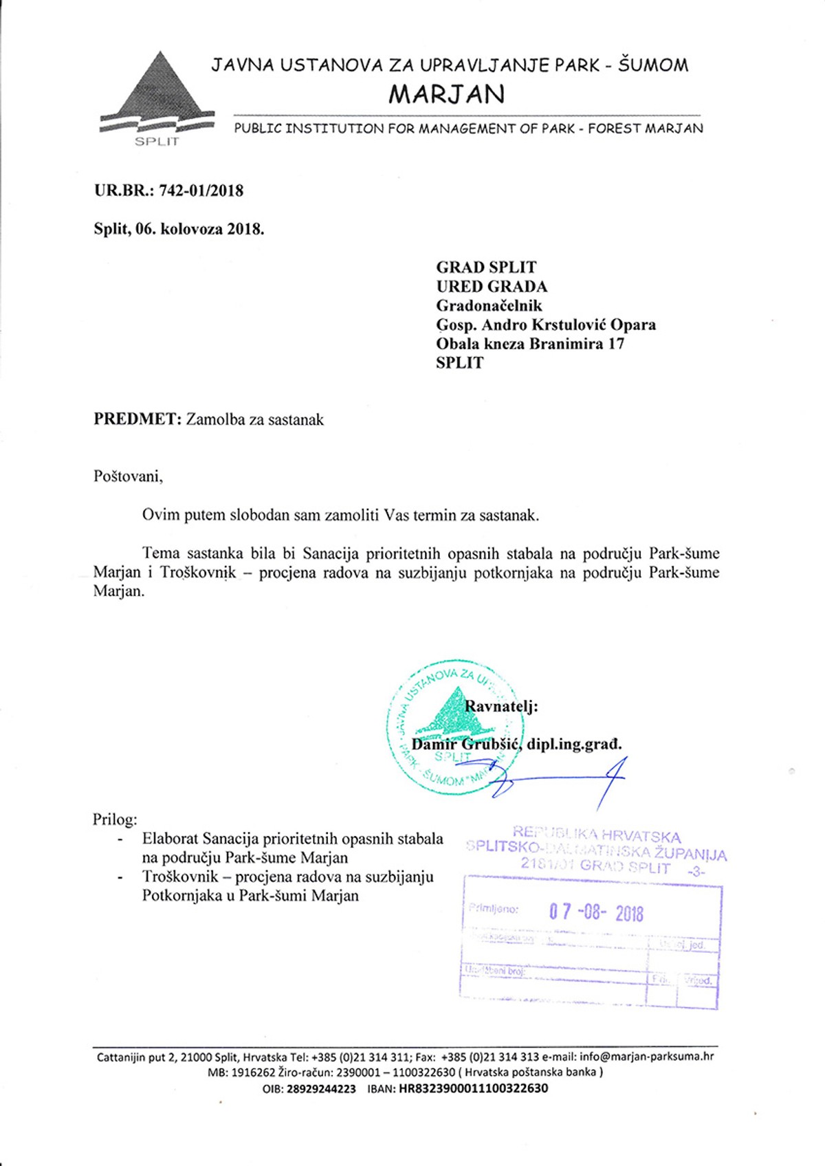 Zamolba i požurnica