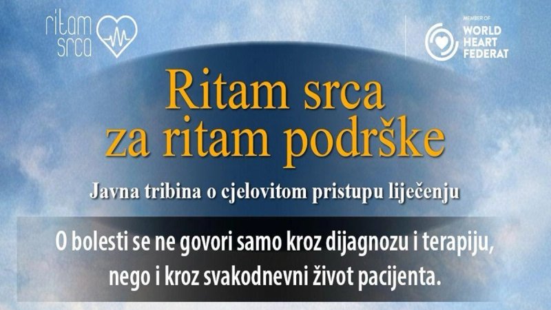 U SUBOTU Javna tribina 'Sveobuhvatni pristup pacijentima s kardiovaskularnim oboljenjima'