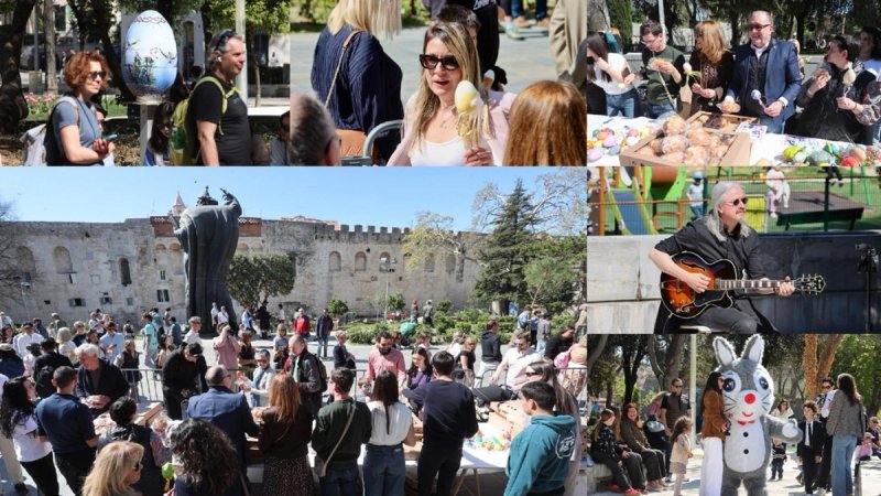 FOTO/VIDEO: U 'Slatkom uskrsnom jutru' u Đardinu uživale sve generacije, guštali i brojni turisti