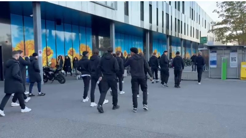 VIDEO: Prvotimci Thuna u šetnji prije utakmice