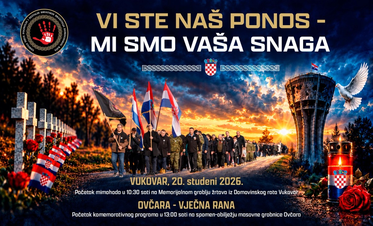 U Vukovaru se i ove godine održava mimohod 'Vi ste naš ponos – mi smo Vaša snaga'