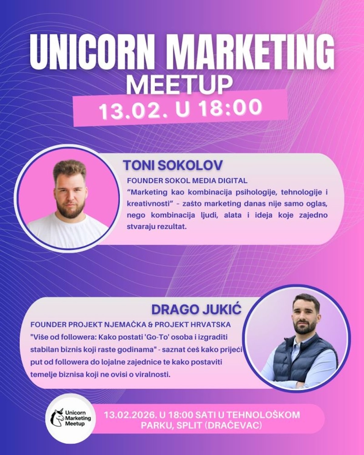Četvrti Unicorn Marketing Meetup u Splitu: Stručnjaci otkrivaju kako graditi biznis neovisan o viralnosti i hirovima algoritma