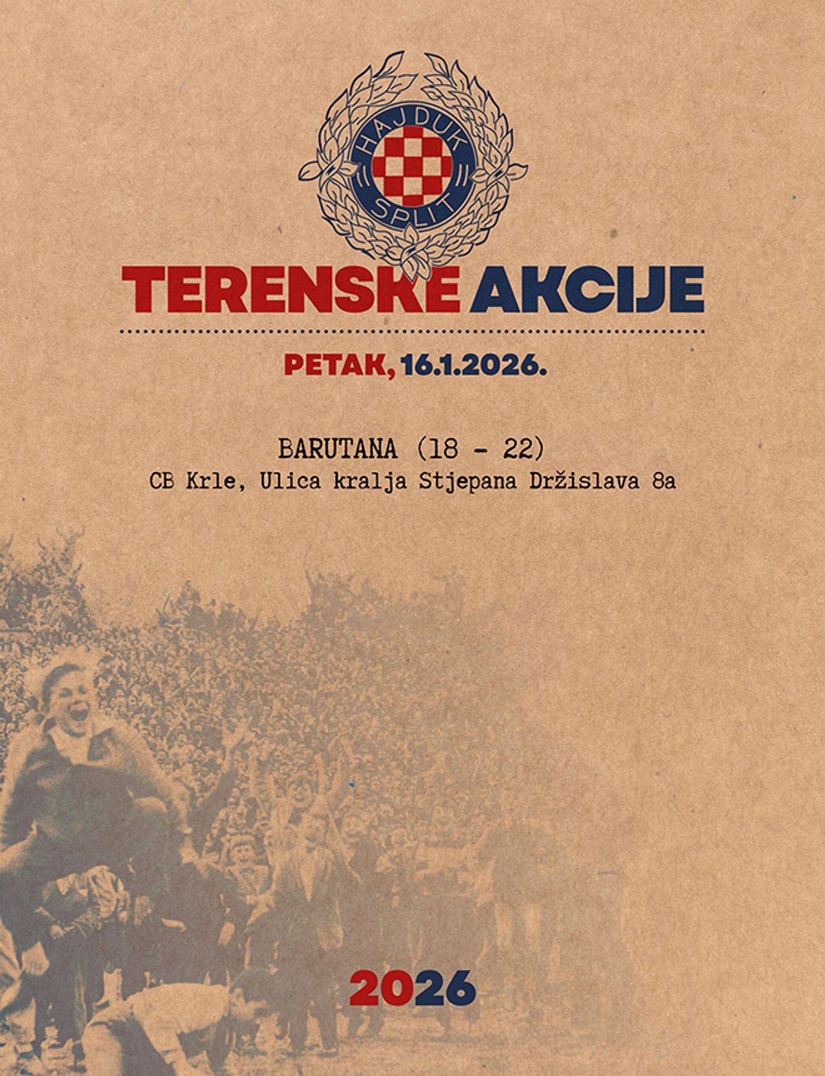 Provjerite gdje se sve ovog vikenda možete učlaniti u Hajduk