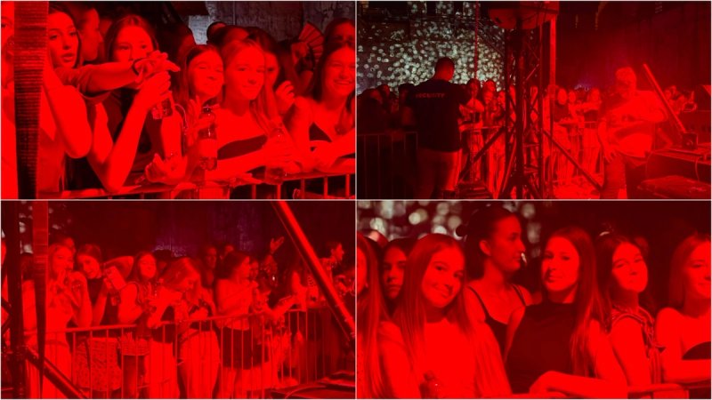 FOTO/VIDEO Vrućina ne popušta ni navečer: Uoči koncerta Jakova Jozinovića publici dijele vodu