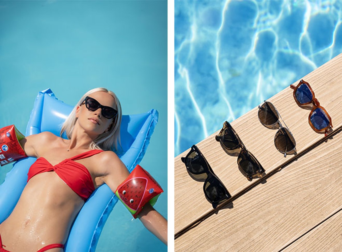 Optika Anda donosi savršene modele sunčanih naočala idealne za ljetnu zabavu i opuštanje - na kopnu ili moru